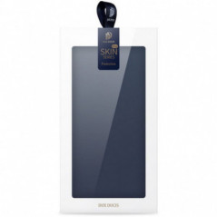 Apple iPhone 15 Pro Max Hülle Dux Ducis Leather Blau