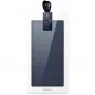 Apple iPhone 15 Pro Max Hülle Dux Ducis Leather Blau