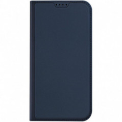 Apple iPhone 15 Pro Max Hülle Dux Ducis Leather Blau