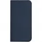 Apple iPhone 15 Pro Max Hülle Dux Ducis Leather Blau