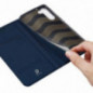 Samsung Galaxy S23 5G Hülle Dux Ducis Leather Blau