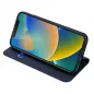 Apple iPhone 13 Hülle Dux Ducis Leather Schwarz