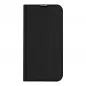 Apple iPhone 14 Pro Max Hülle Dux Ducis Leather Schwarz