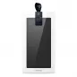 Apple iPhone 15 Pro Max Hülle Dux Ducis Leather Schwarz