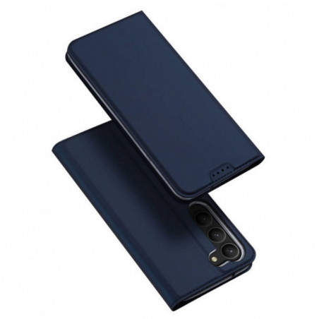 Samsung Galaxy S23 Plus 5G Hülle Dux Ducis Leather Blau