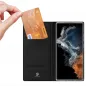 Samsung Galaxy S23 Ultra 5G Hülle Dux Ducis Leather Schwarz