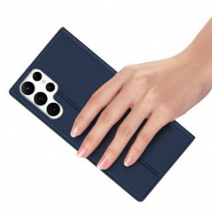 Samsung Galaxy S23 Ultra 5G Hülle Dux Ducis Leather Blau