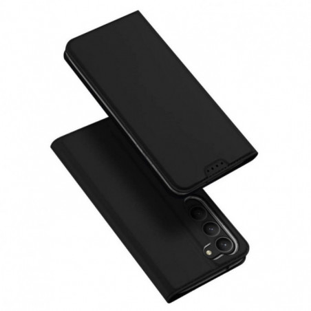 Samsung Galaxy S23 Plus 5G Hülle Dux Ducis Leather Schwarz