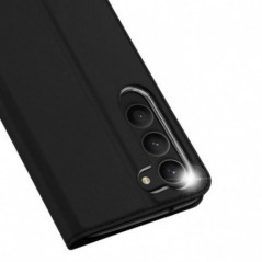 Samsung Galaxy S23 Plus 5G Hülle Dux Ducis Leather Schwarz