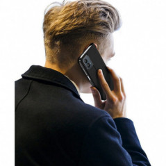 Motorola Moto G53 5G Hülle Dux Ducis Leather Schwarz