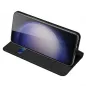 Samsung Galaxy S23 FE Hülle Dux Ducis Leather Schwarz