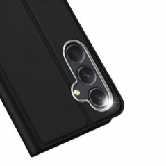 Samsung Galaxy S23 FE Hülle Dux Ducis Leather Schwarz