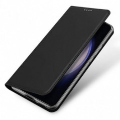 Samsung Galaxy S23 FE Hülle Dux Ducis Leather Schwarz