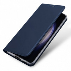 Samsung Galaxy S23 FE Hülle Dux Ducis Leather Blau