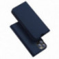 Apple iPhone 13 Pro Max Hülle Dux Ducis Leather Blau