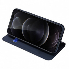 Apple iPhone 13 Pro Max Hülle Dux Ducis Leather Blau