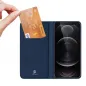 Apple iPhone 13 Pro Max Hülle Dux Ducis Leather Blau