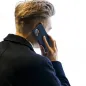 Apple iPhone 13 Pro Max Hülle Dux Ducis Leather Blau