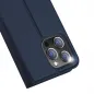 Apple iPhone 15 Hülle Dux Ducis Leather Blau