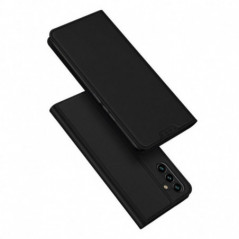 Samsung Galaxy A14 LTE Hülle Dux Ducis Leather Schwarz