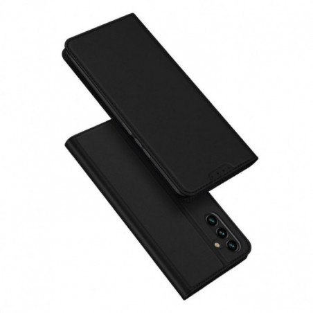 Samsung Galaxy A14 LTE Hülle Dux Ducis Leather Schwarz