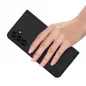 Samsung Galaxy A14 LTE Hülle Dux Ducis Leather Schwarz