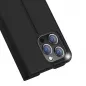 Apple iPhone 14 Pro Hülle Dux Ducis Leather Schwarz