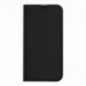 Apple iPhone 14 Pro Hülle Dux Ducis Leather Schwarz