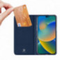 Apple iPhone 14 Pro Max Hülle Dux Ducis Leather Blau