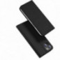 Apple iPhone 15 Plus Hülle Dux Ducis Leather Schwarz