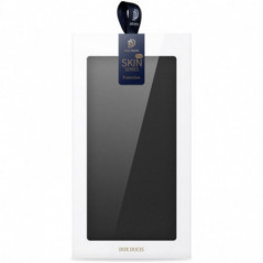 Apple iPhone 15 Plus Hülle Dux Ducis Leather Schwarz