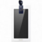 Apple iPhone 15 Plus Hülle Dux Ducis Leather Schwarz