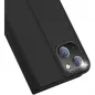 Apple iPhone 15 Plus Hülle Dux Ducis Leather Schwarz