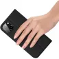 Apple iPhone 15 Plus Hülle Dux Ducis Leather Schwarz