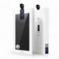 Apple iPhone 15 Pro Hülle Dux Ducis Leather Schwarz