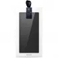 Apple iPhone 15 Pro Hülle Dux Ducis Leather Schwarz