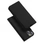 Apple iPhone 13 Hülle Dux Ducis Leather Schwarz