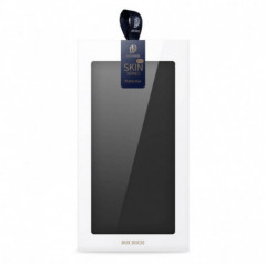 Apple iPhone 13 Hülle Dux Ducis Leather Schwarz
