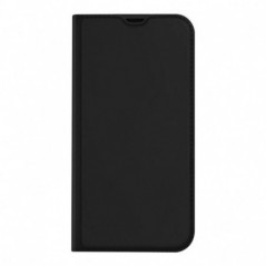 Apple iPhone 13 Hülle Dux Ducis Leather Schwarz