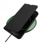 Apple iPhone 13 Pro Hülle Dux Ducis Leather Schwarz
