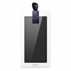 Apple iPhone 13 Pro Hülle Dux Ducis Leather Schwarz