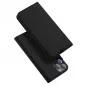 Apple iPhone 13 Pro Max Hülle Dux Ducis Leather Schwarz