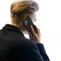 Apple iPhone 13 Pro Max Hülle Dux Ducis Leather Schwarz