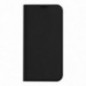 Apple iPhone 13 Pro Max Hülle Dux Ducis Leather Schwarz