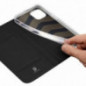Apple iPhone 15 Hülle Dux Ducis Leather Schwarz