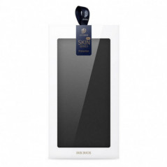 Apple iPhone 15 Hülle Dux Ducis Leather Schwarz