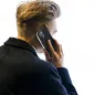 Apple iPhone 15 Hülle Dux Ducis Leather Schwarz