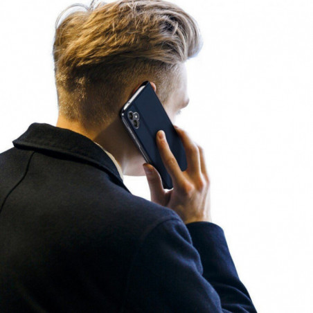 Samsung Galaxy A05 Hülle Dux Ducis Leather Schwarz