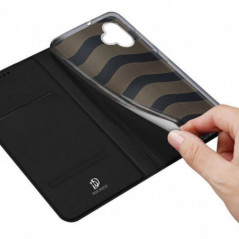Samsung Galaxy A05 Hülle Dux Ducis Leather Schwarz