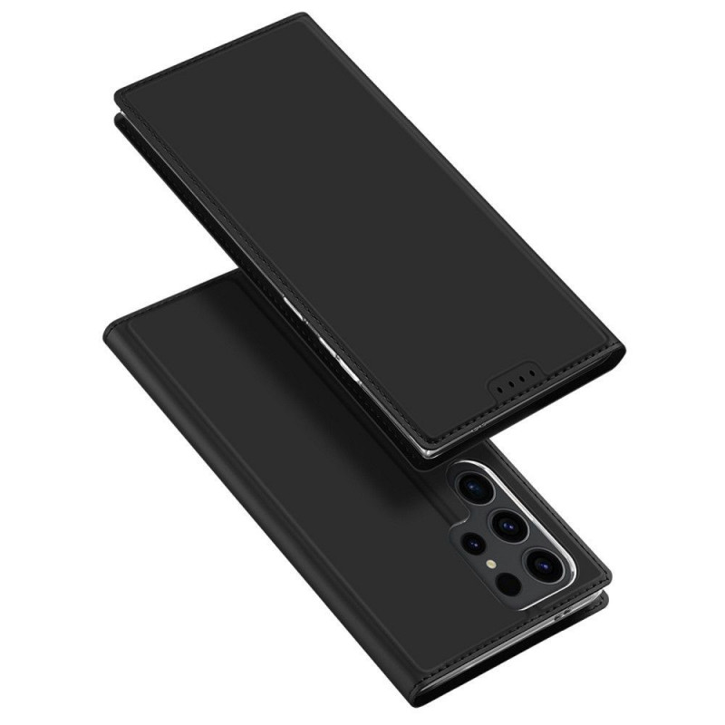 Samsung Galaxy S24 PLUS Hülle Dux Ducis Leather Schwarz
